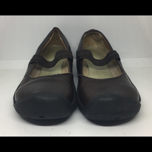 Keen Womens Moc Toe Mules Loafers Shoes Brown Sz 7 - Picture 5 of 8